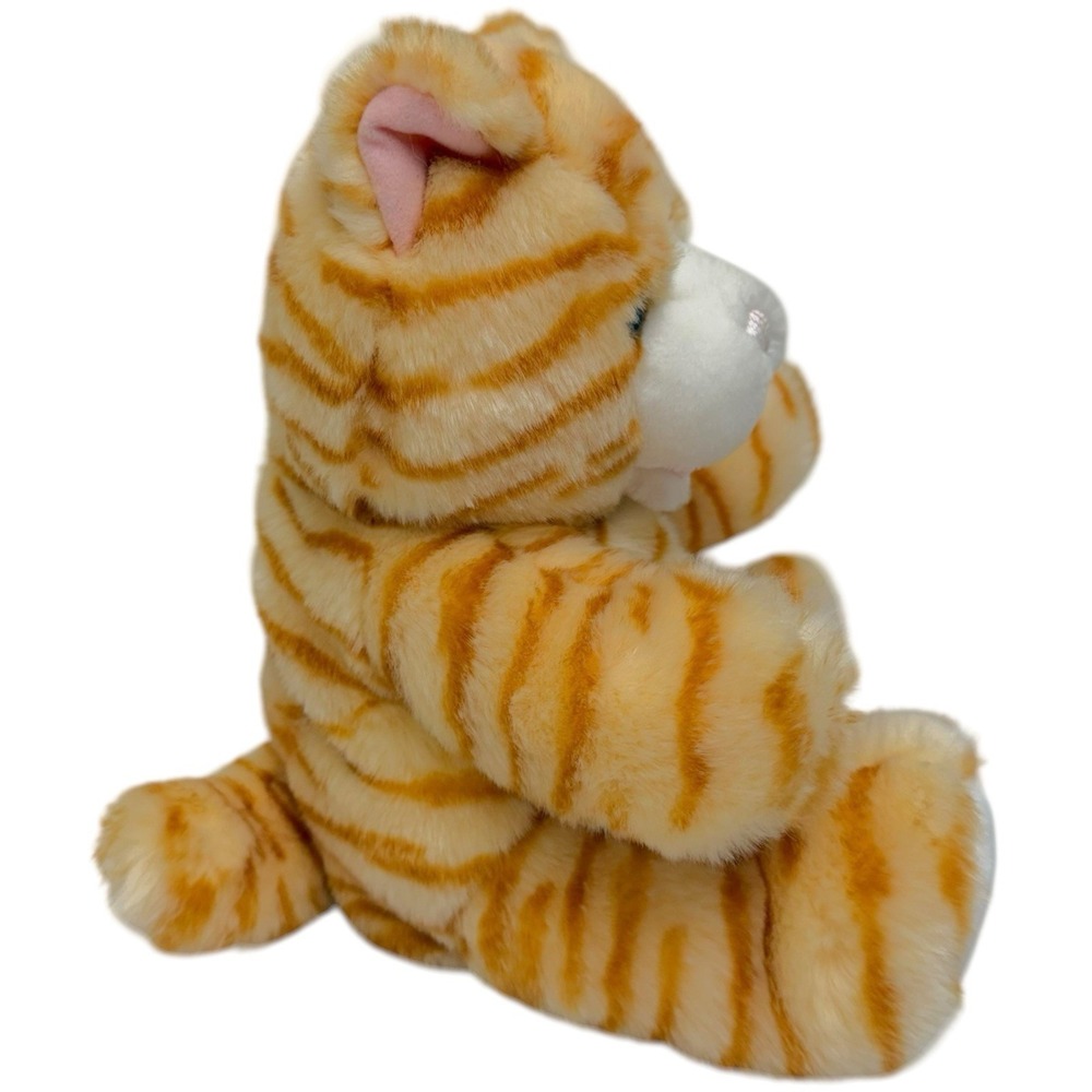 Vintage 2000 Animal Alley Toys R Us Exclusive Orange Tabby Cat Kitty Puppet NWT - Picture 3 of 9